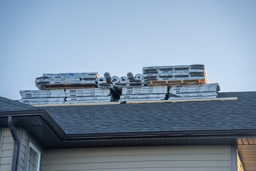 Asphalt Shingle Roofing Services In Ottawa. Canada - Shingles on roof. Asphalt Shingles.